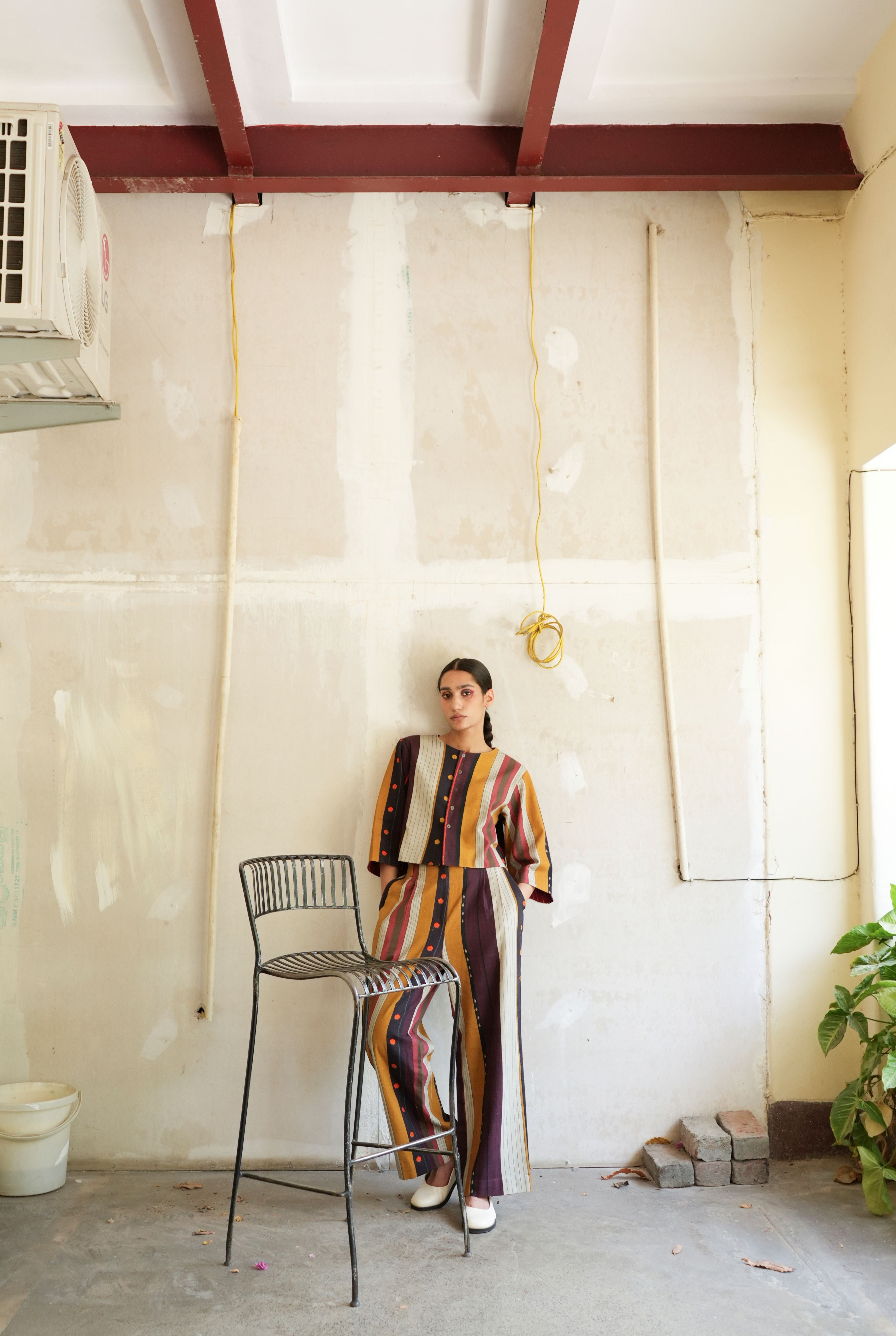 ZURI JACKET AND MARLEY PANTS IN NADU STRIPES