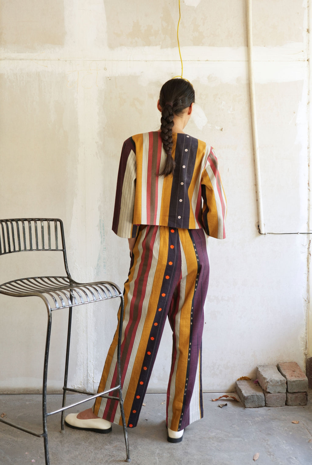 ZURI JACKET AND MARLEY PANTS IN NADU STRIPES