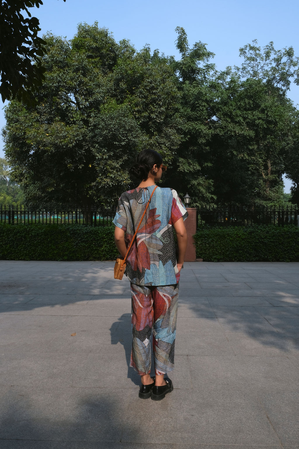 GARDEN COORD SET IN MADHUMATI PRINT