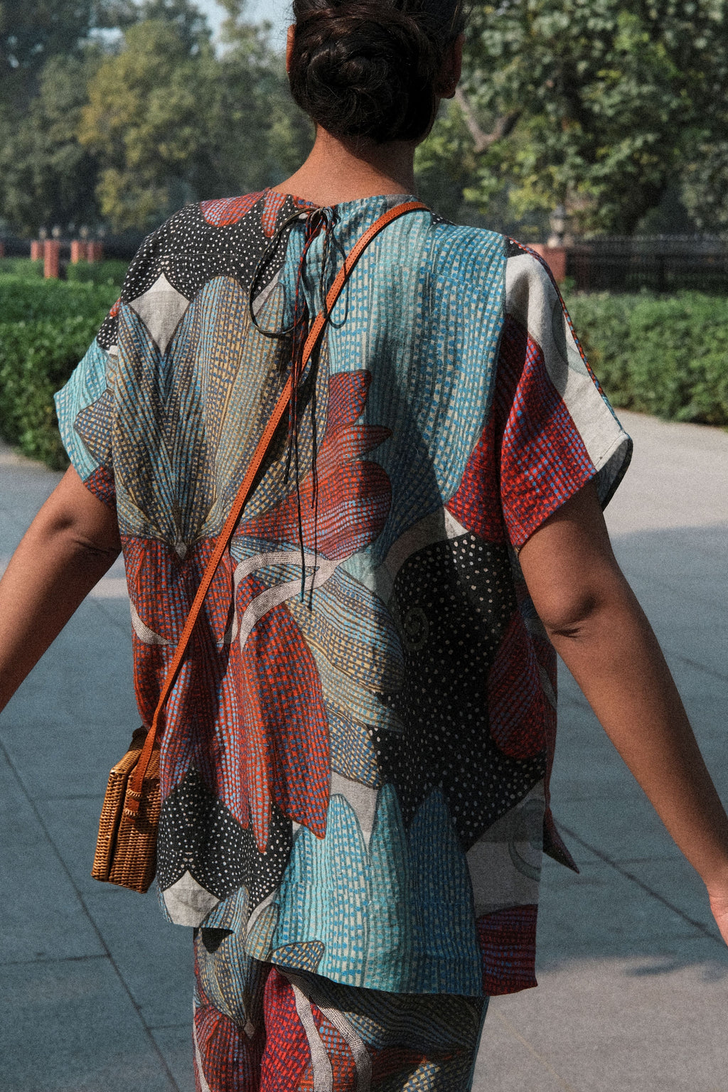 GARDEN COORD SET IN MADHUMATI PRINT