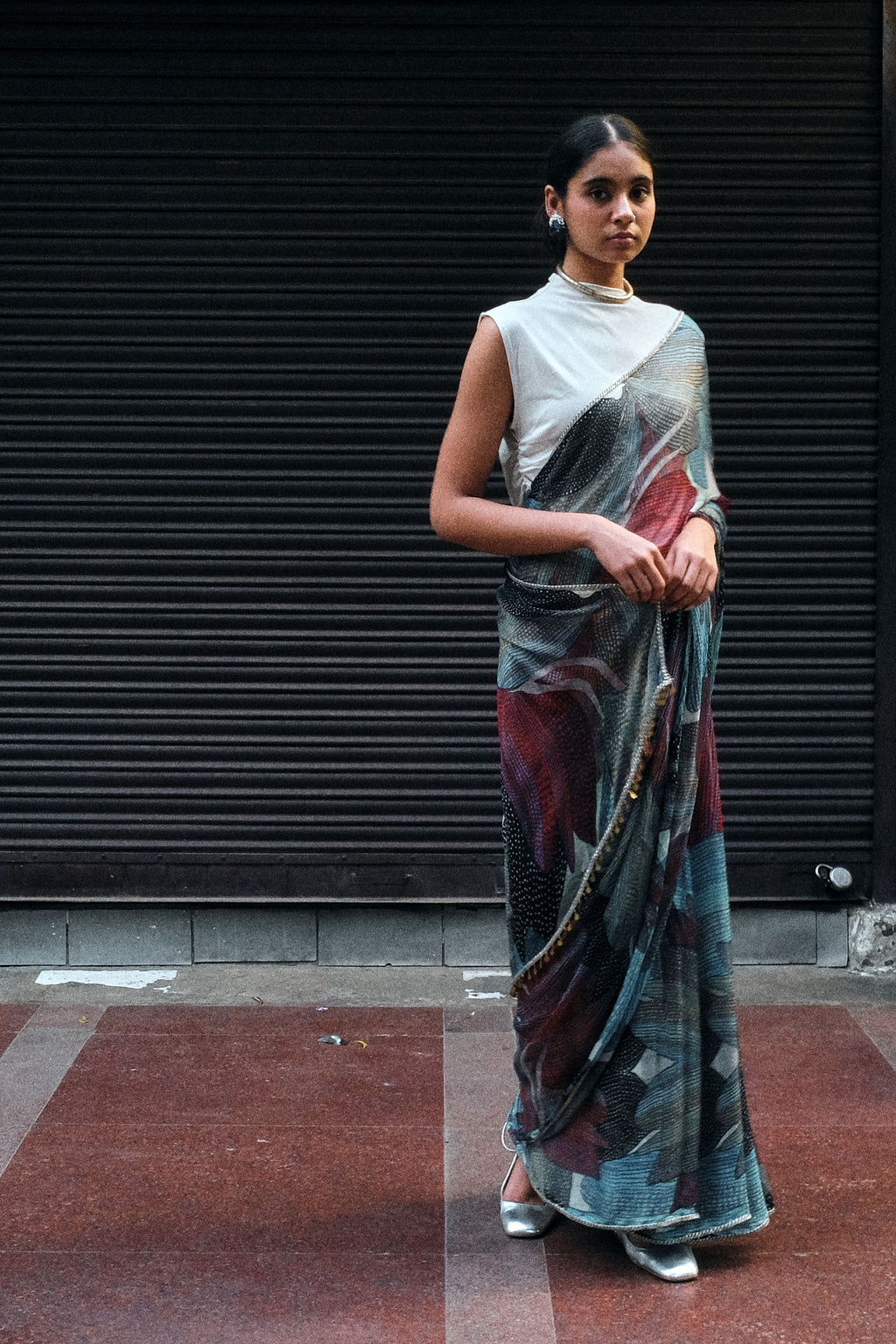 CLASSIC SAREE IN MADHUMATI PRINT