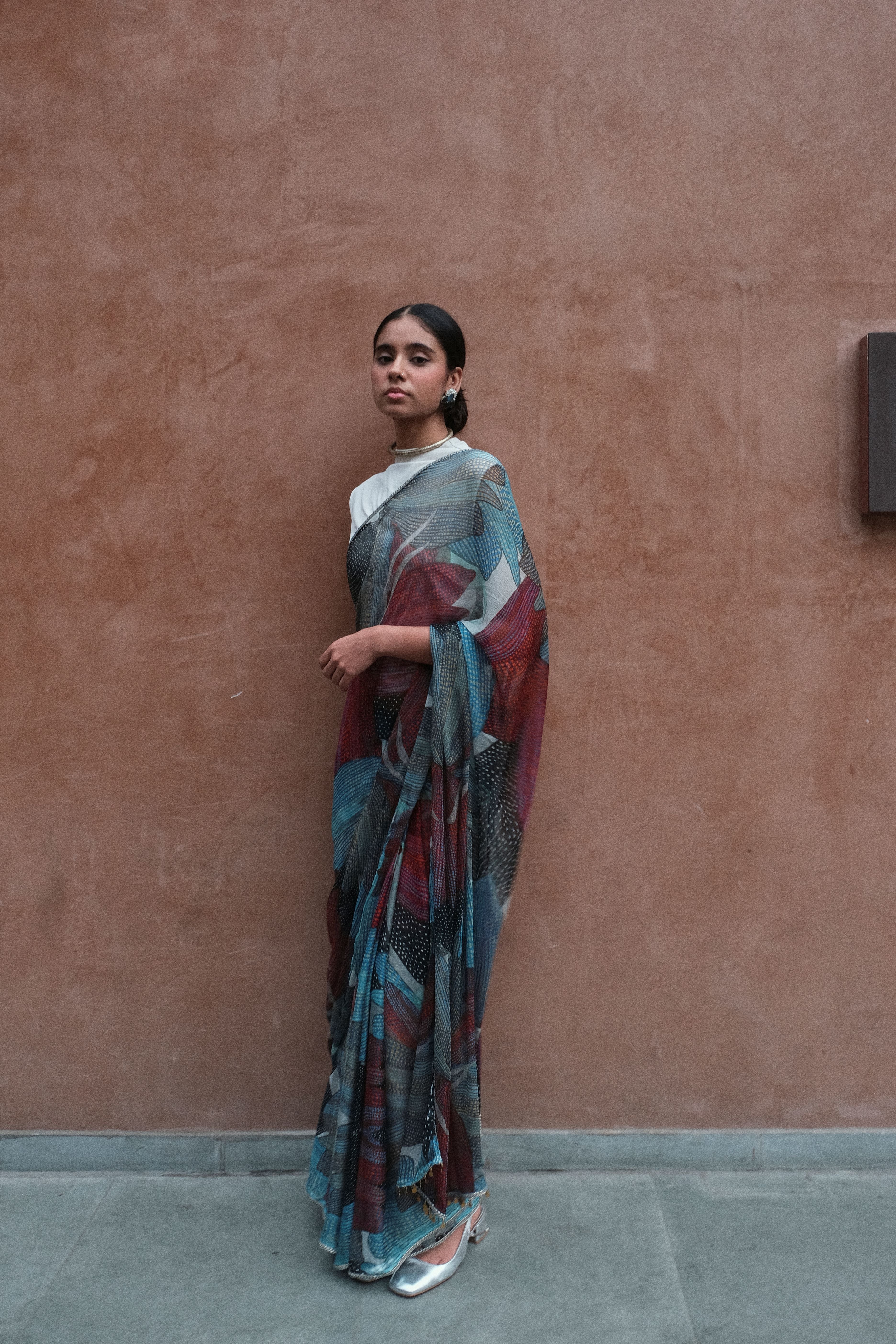 CLASSIC SAREE IN MADHUMATI PRINT